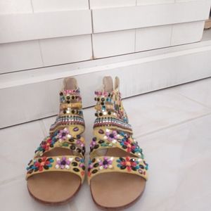 Giusseepi Zanoti beaded and crystal embellishments